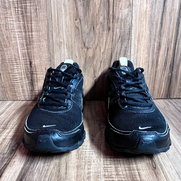 Nike Shox Turbo V+ Womens Running Shoes Black White Athletic 316874 002 Size 6.5 - Picture 4 of 6